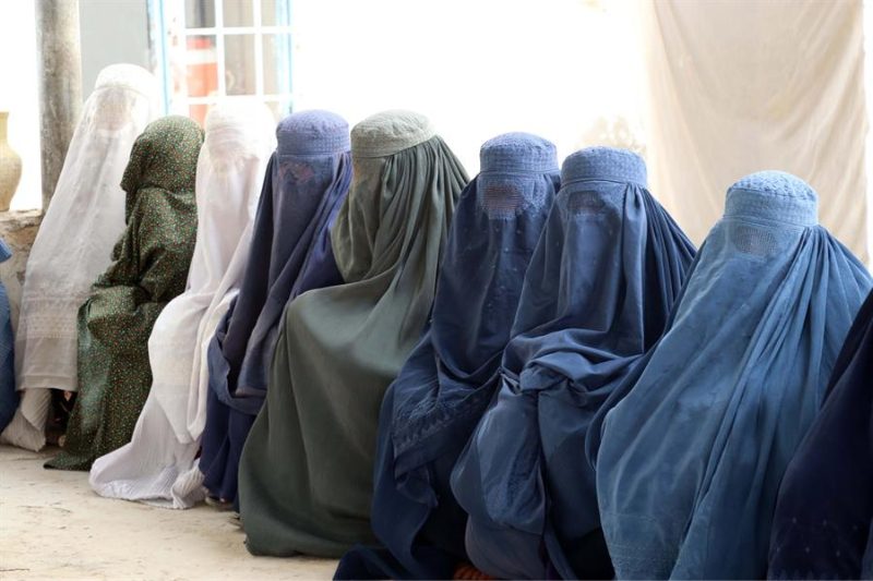 Imagen de archivo de mujeres afganas. EFE/EPA/STRINGER